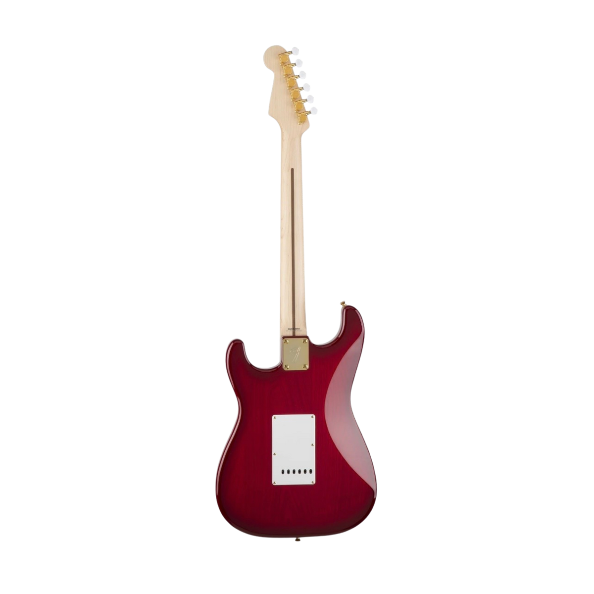 FENDER Japan Ritchie Kotzen Signature Stratocaster Electric Guitar, Maple FB, Transparent Red Burst