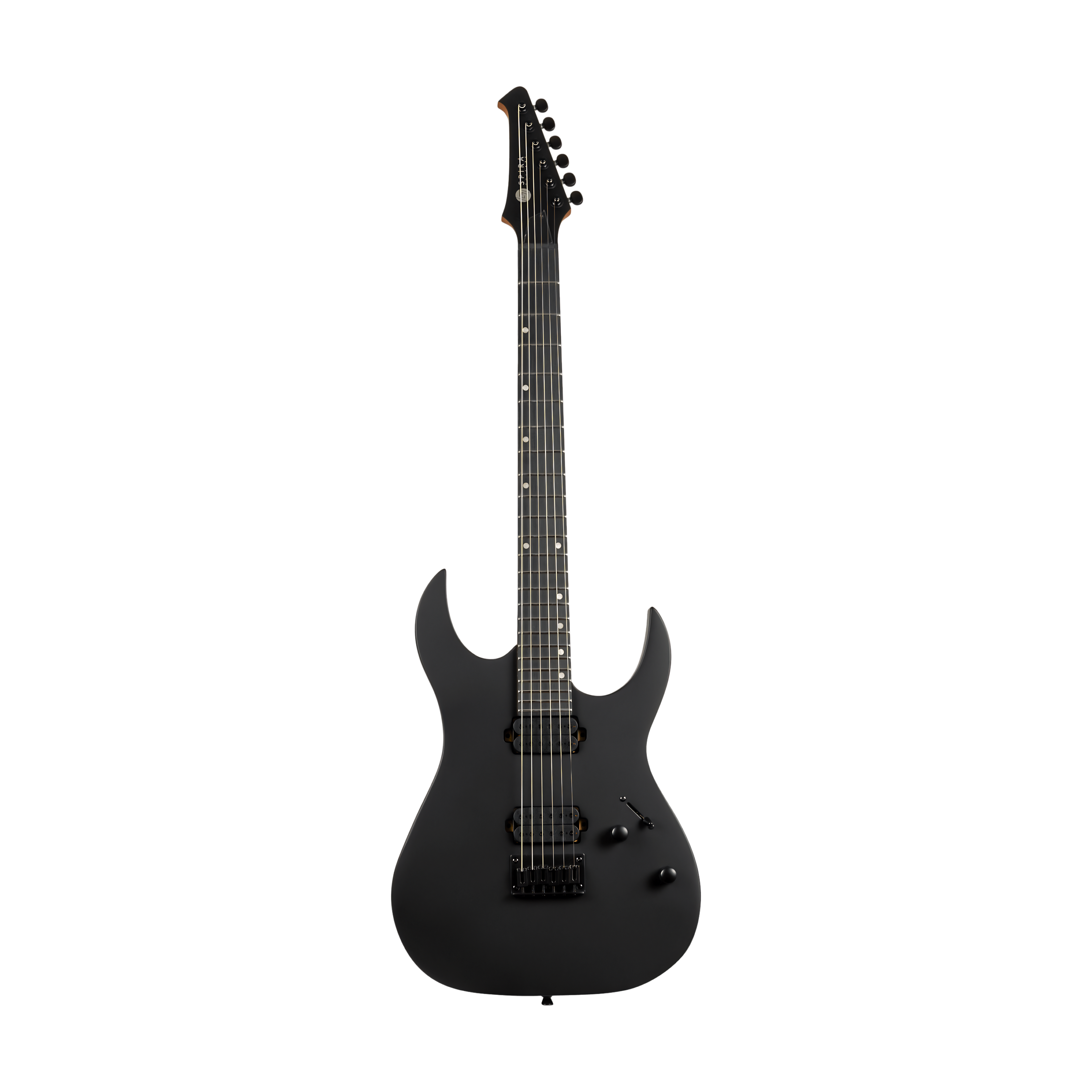 SPIRA S400 MBK Stratocaster Electric Guitar Black