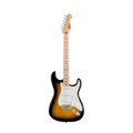 SQUIER Sonic Stratocaster Electric Guitar w/White Pickguard, Maple FB, 2-Color Sunburst