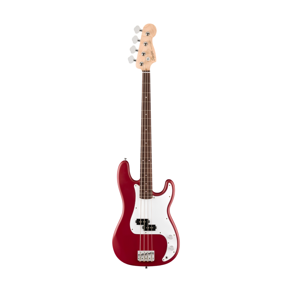 SQUIER Debut Series Precision Bass Guitar, Laurel FB, Dakota Red
