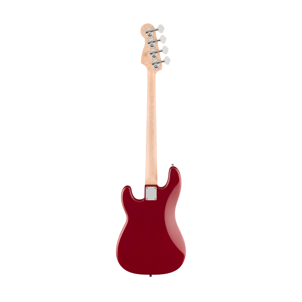 SQUIER Debut Series Precision Bass Guitar, Laurel FB, Dakota Red