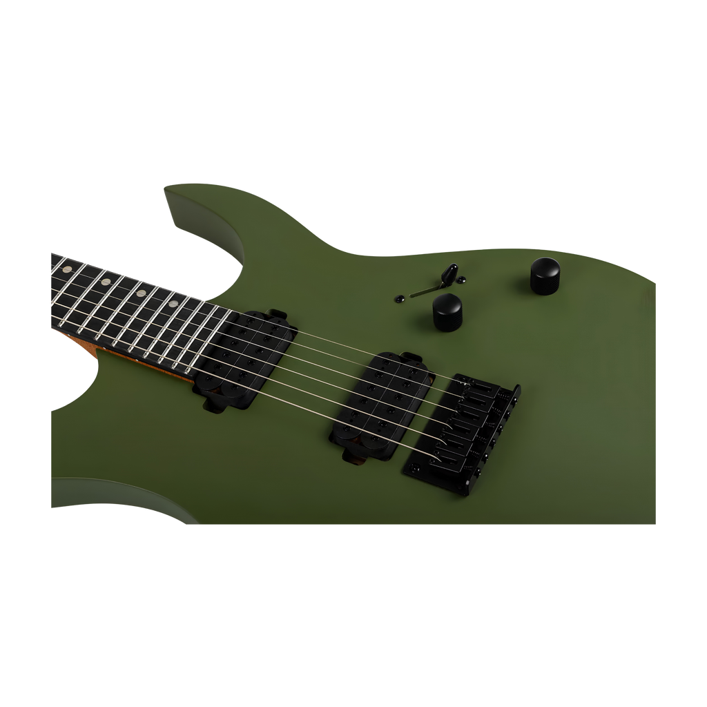 SPIRA S400 MGR Stratocaster Electric Guitar Dark Green Left Hand LH