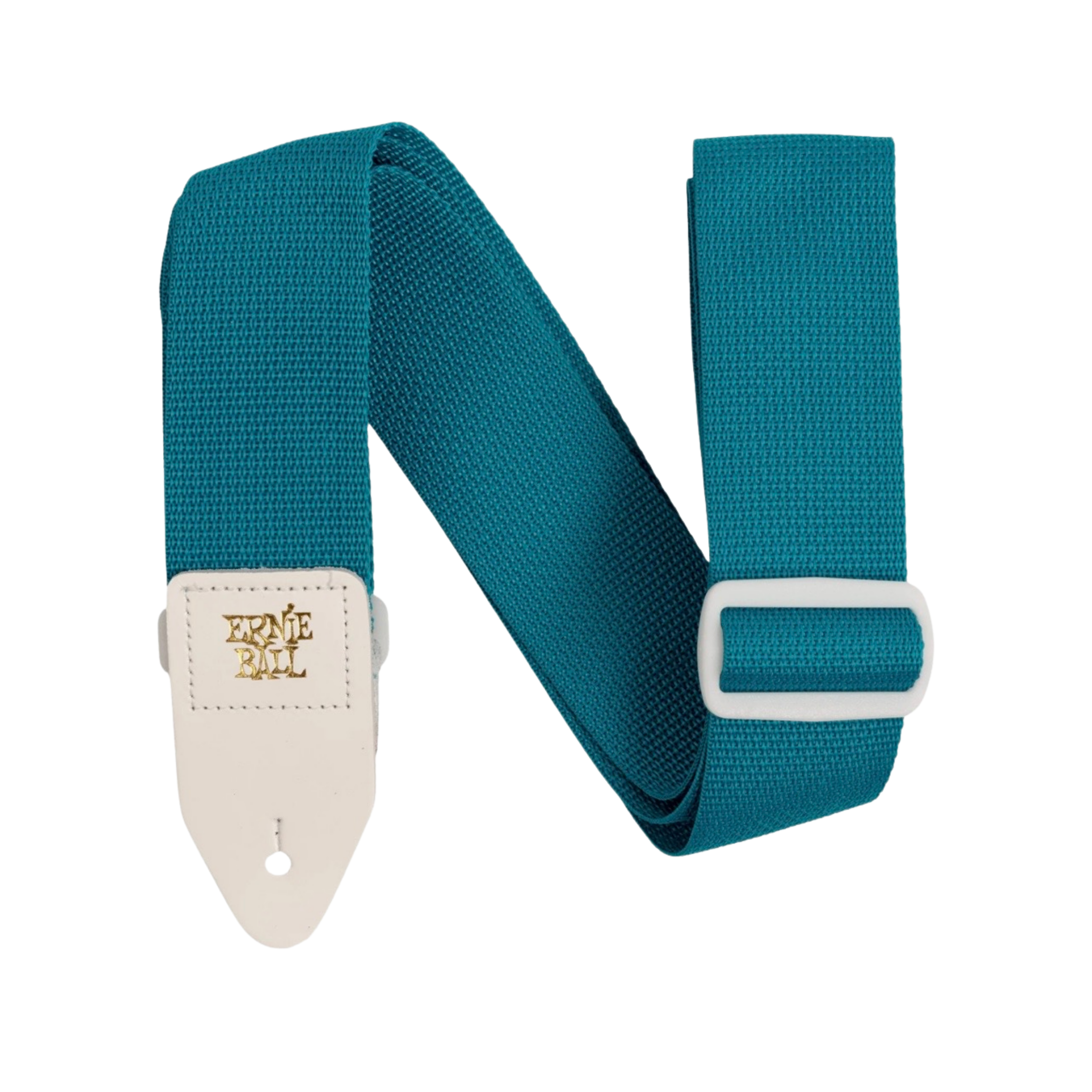 ERNIE BALL Polypro Guitar Strap, Teal & White