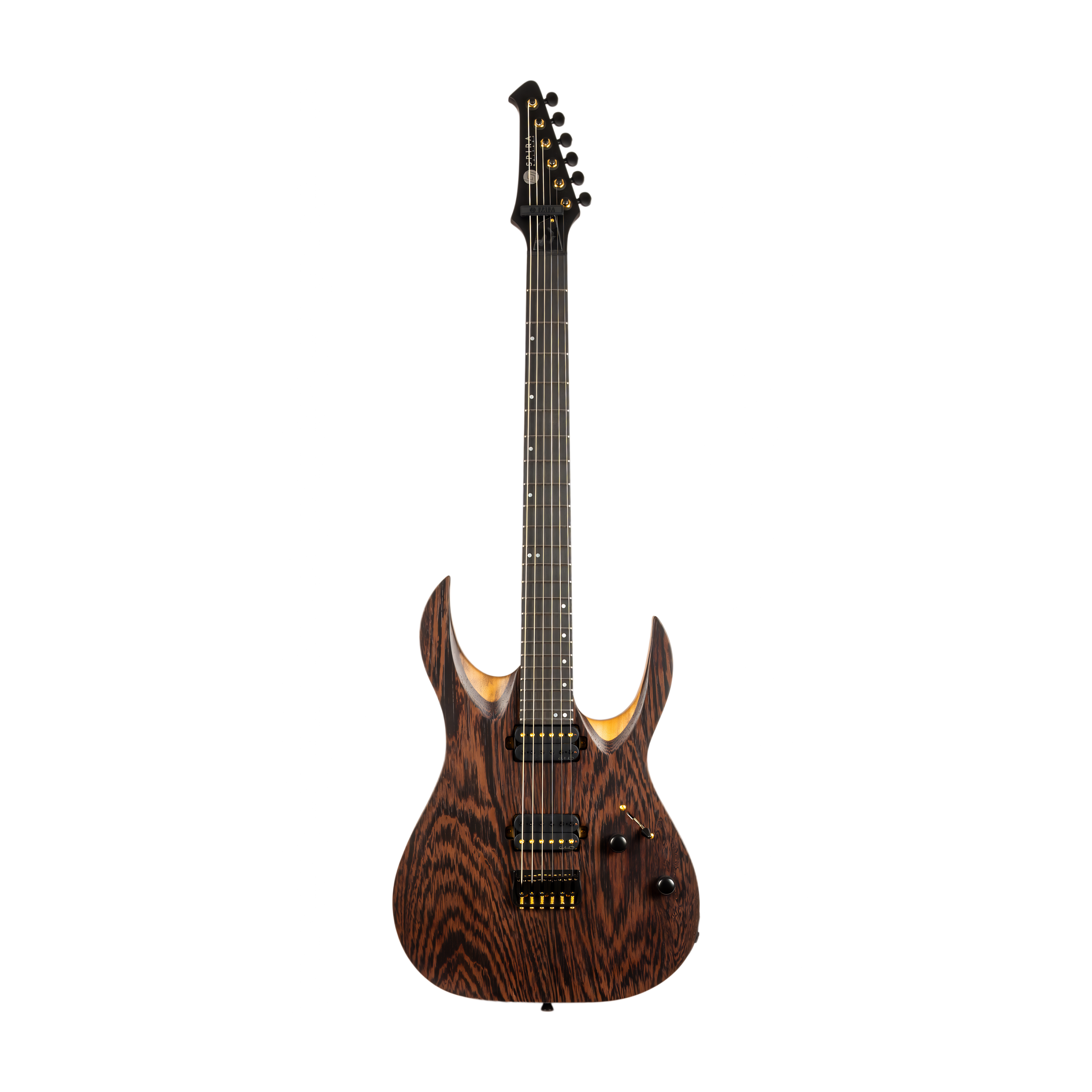 SPIRA S1000 Pro MBK Black Limba Stratocaster Electric Guitar