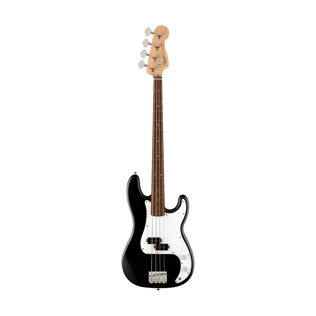SQUIER Debut Series Precision Bass Guitar, Laurel FB, Black
