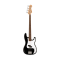 SQUIER Debut Series Precision Bass Guitar, Laurel FB, Black