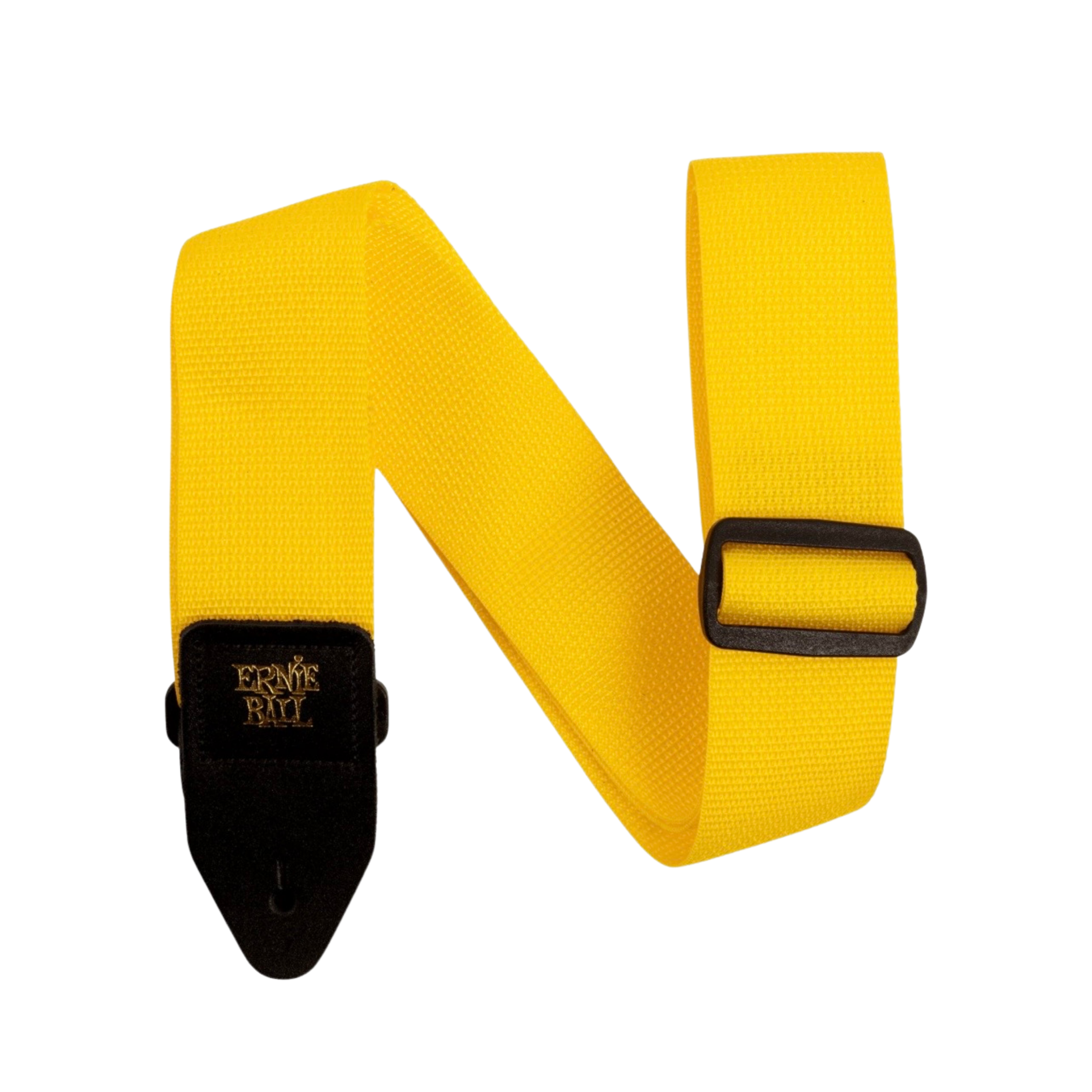 ERNIE BALL Polypro Guitar Strap, Yellow & Black