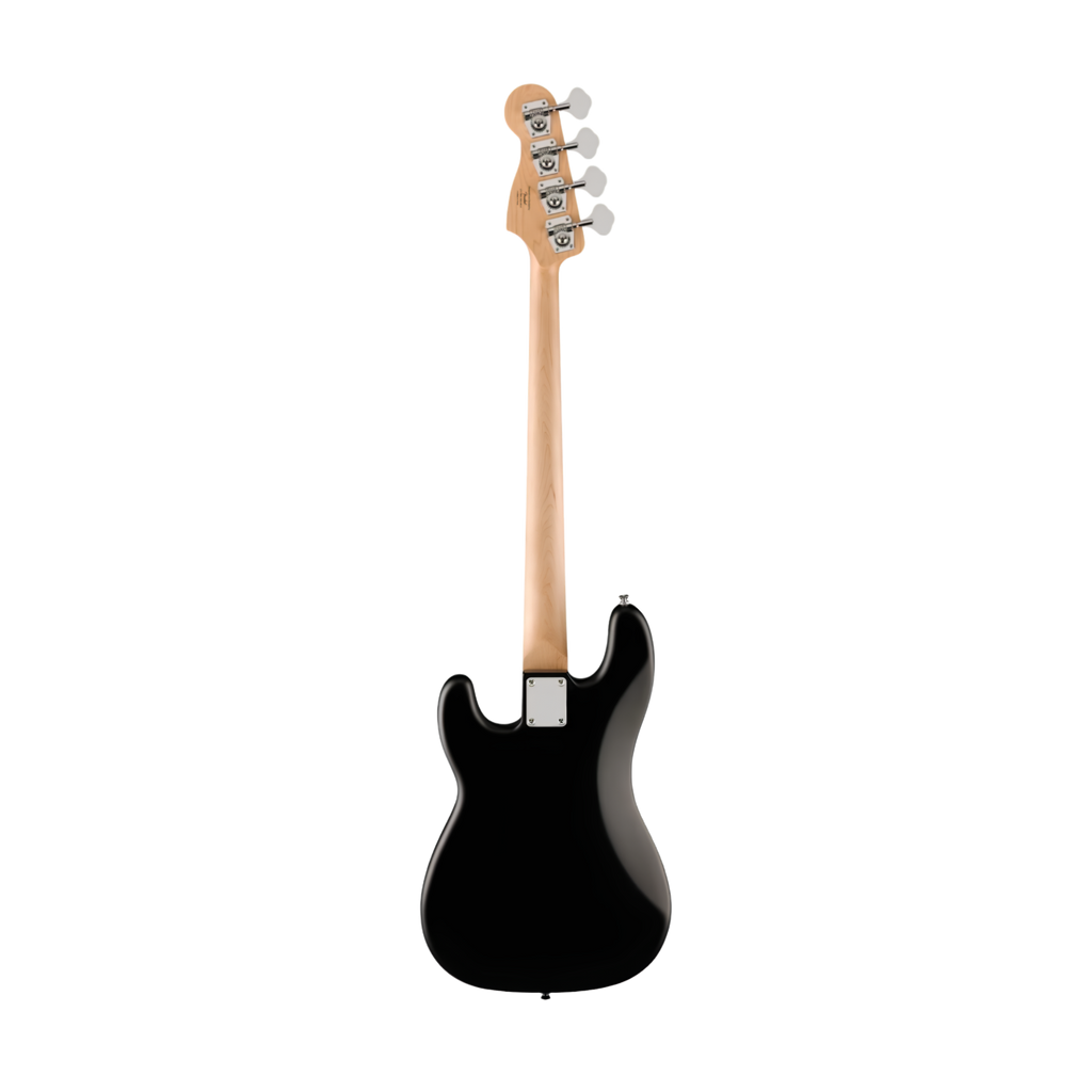 SQUIER Debut Series Precision Bass Guitar, Laurel FB, Black