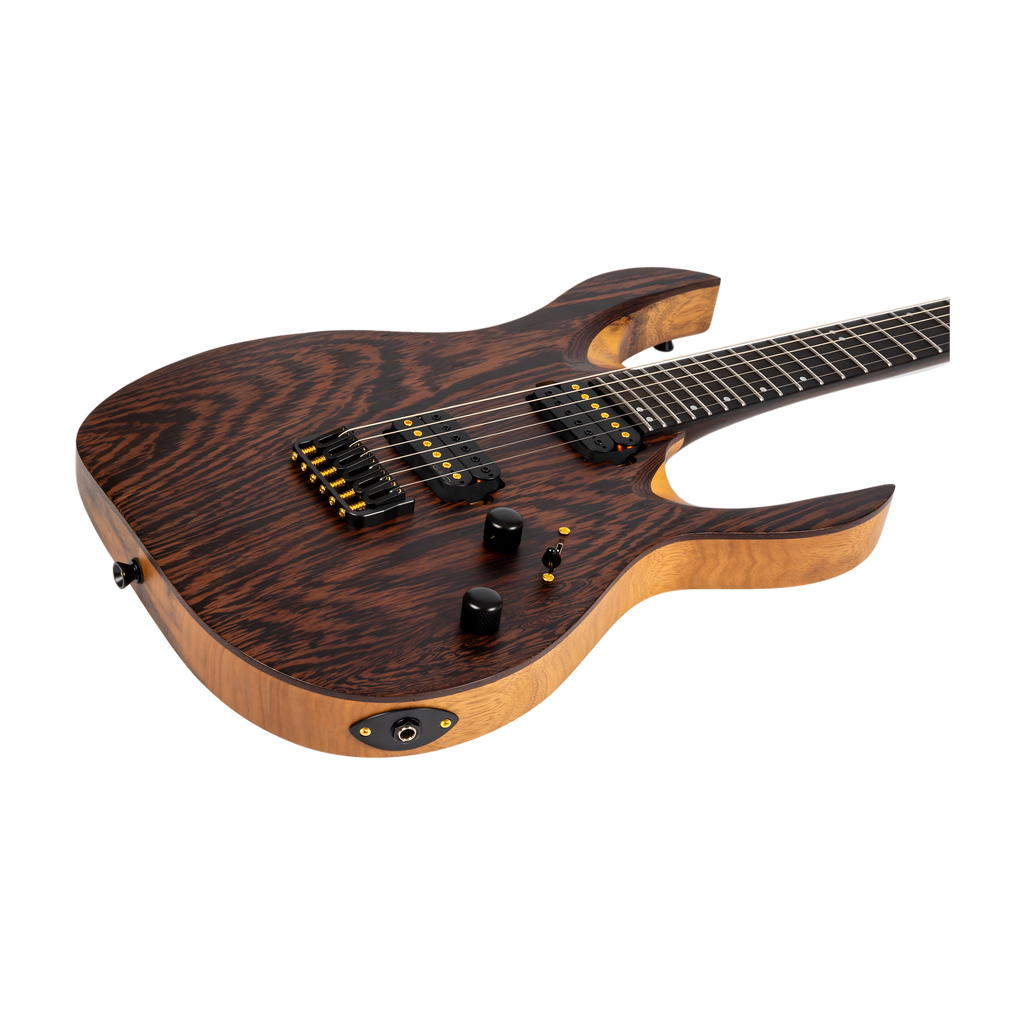 SPIRA S1000 Pro MBK Black Limba Stratocaster Electric Guitar