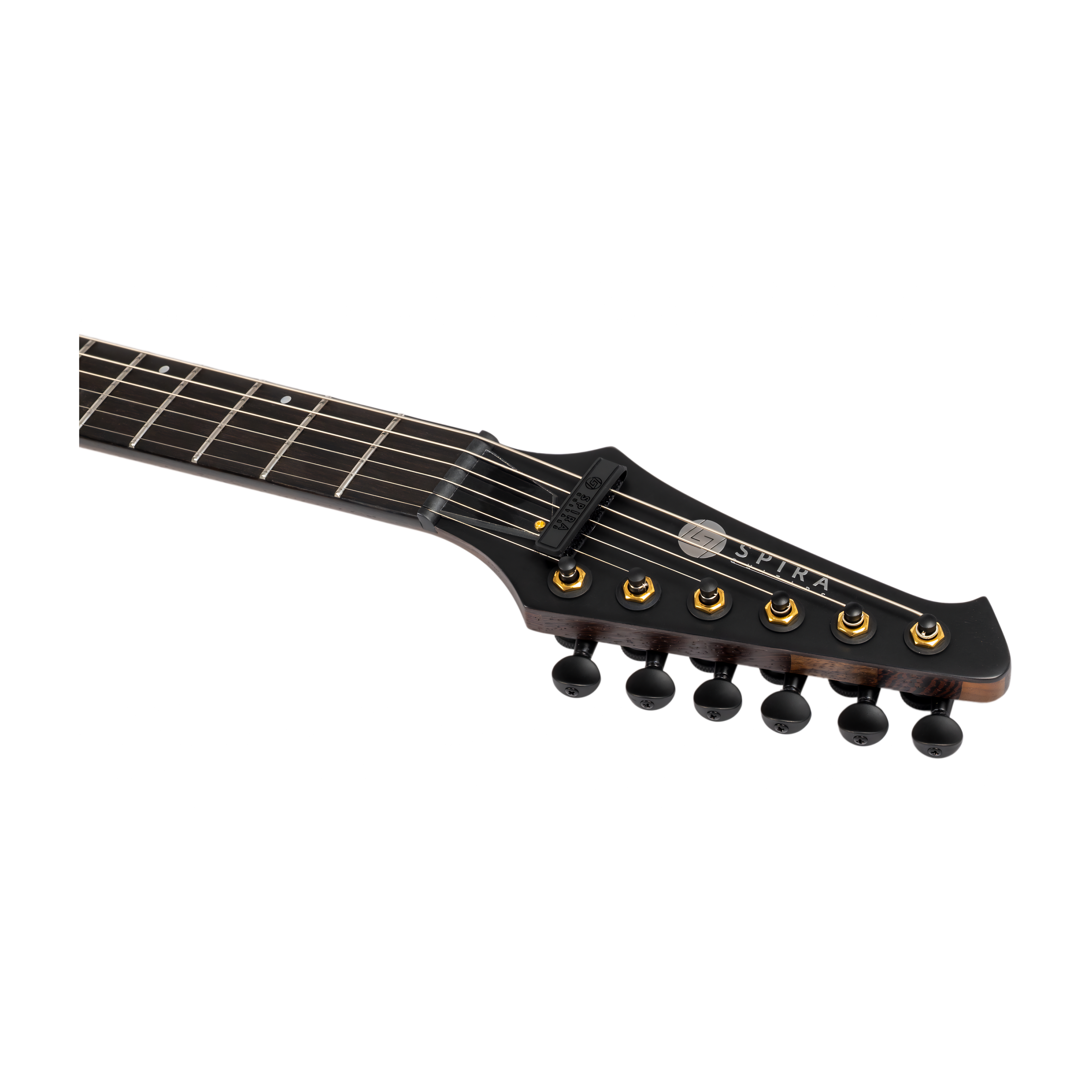 SPIRA S1000 Pro MBK Black Limba Stratocaster Electric Guitar