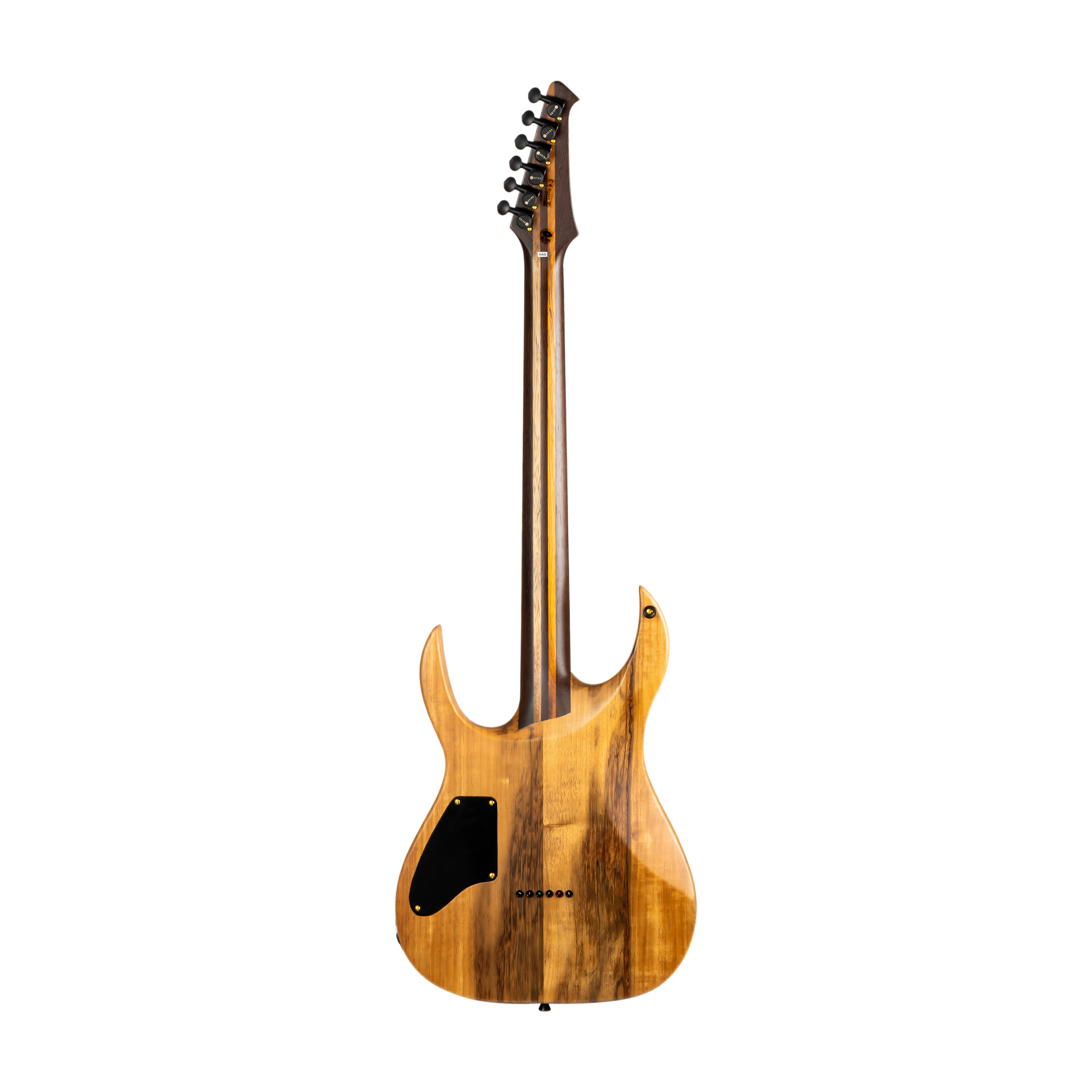 SPIRA S1007 Pro MBK Black Limba Stratocaster Electric Guitar 7 Strings