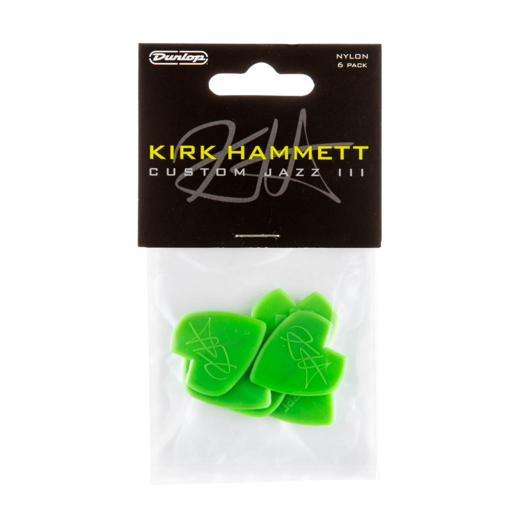 JIM DUNLOP Kirk Hammet PS Jazz III Pick Guitar (ISI=6) 47PKH3N