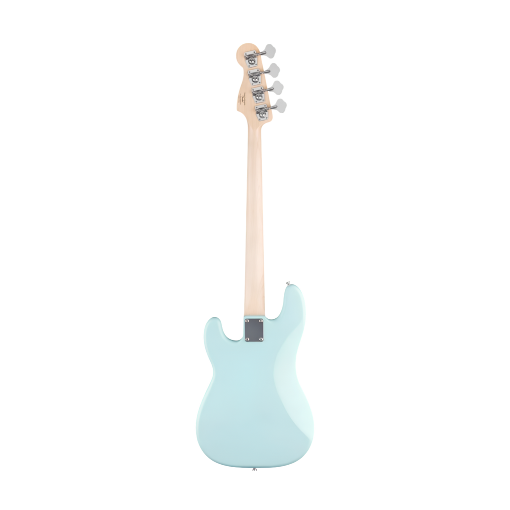 SQUIER Debut Series Precision Bass Guitar, Laurel FB, Daphne Blue