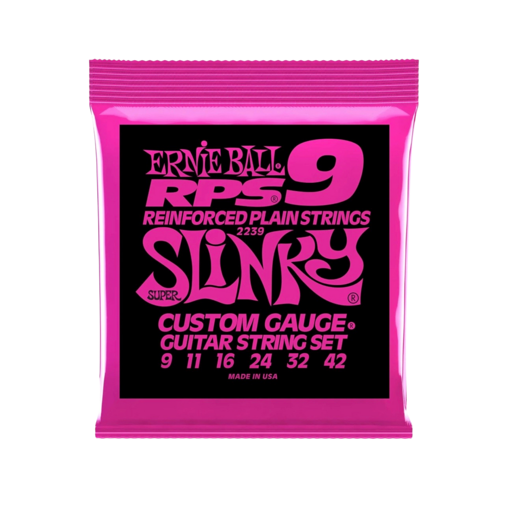 ERNIE BALL Super Slinky RPS Nickel Wound Electric Guitar Strings, 9-42