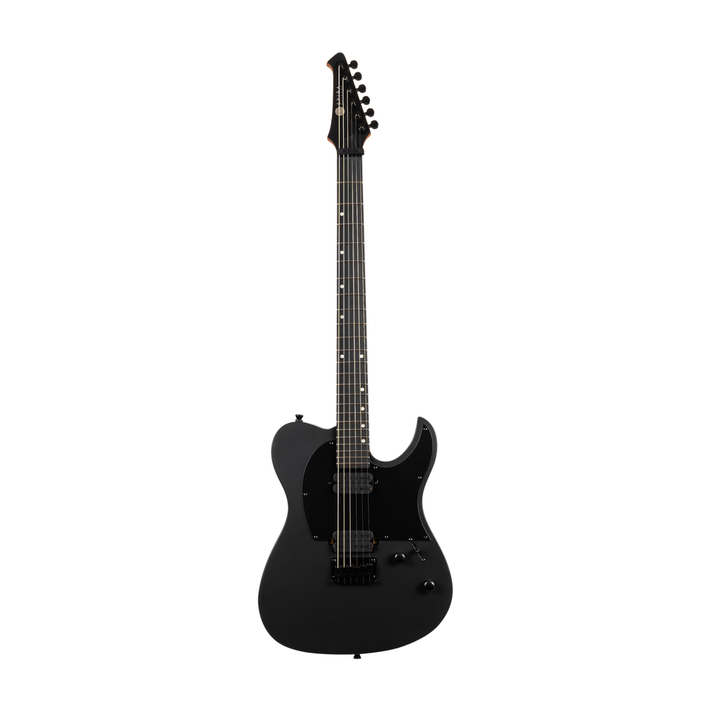 SPIRA T400 MBK Baritone Telecaster Electric Guitar Black
