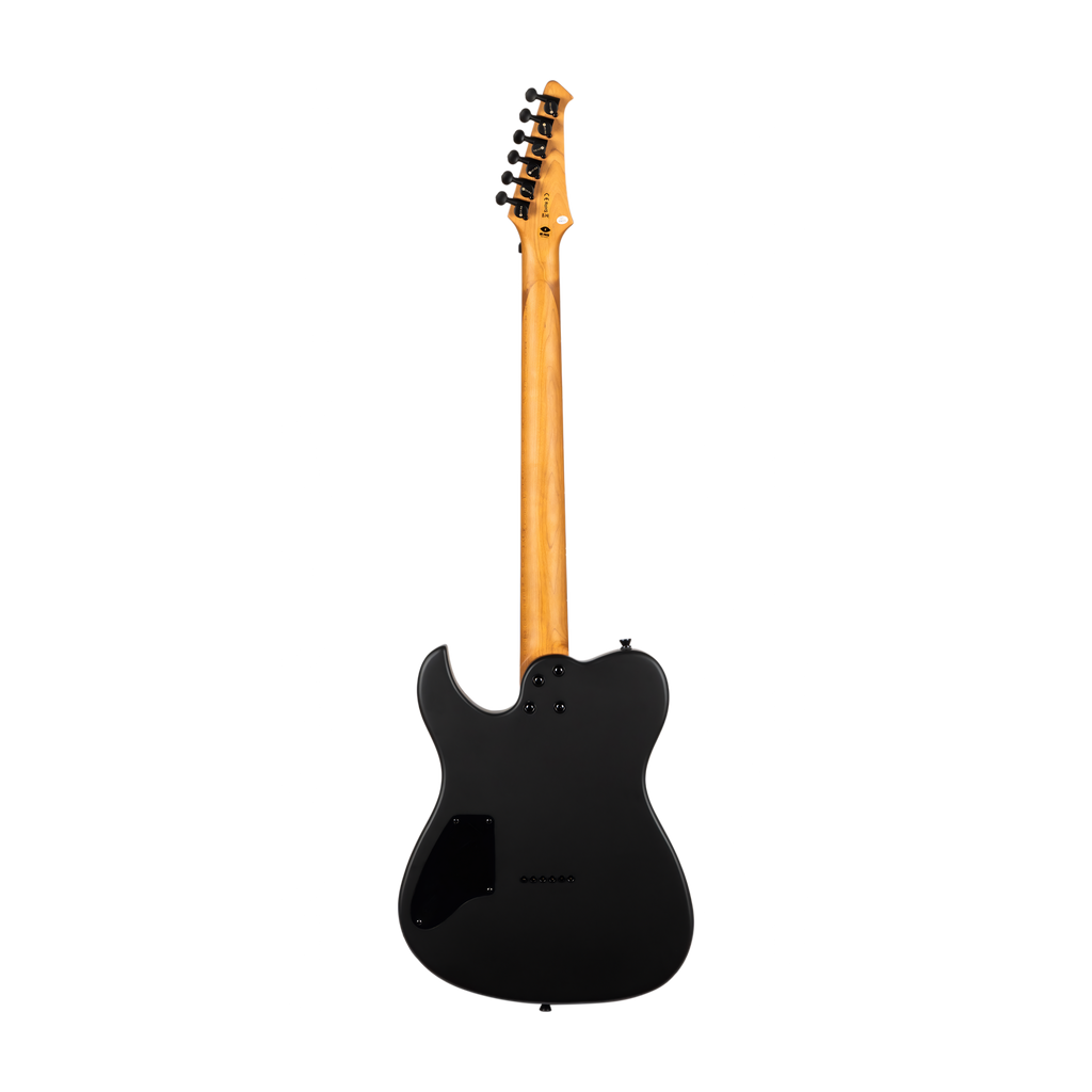 SPIRA T400 MBK Baritone Telecaster Electric Guitar Black