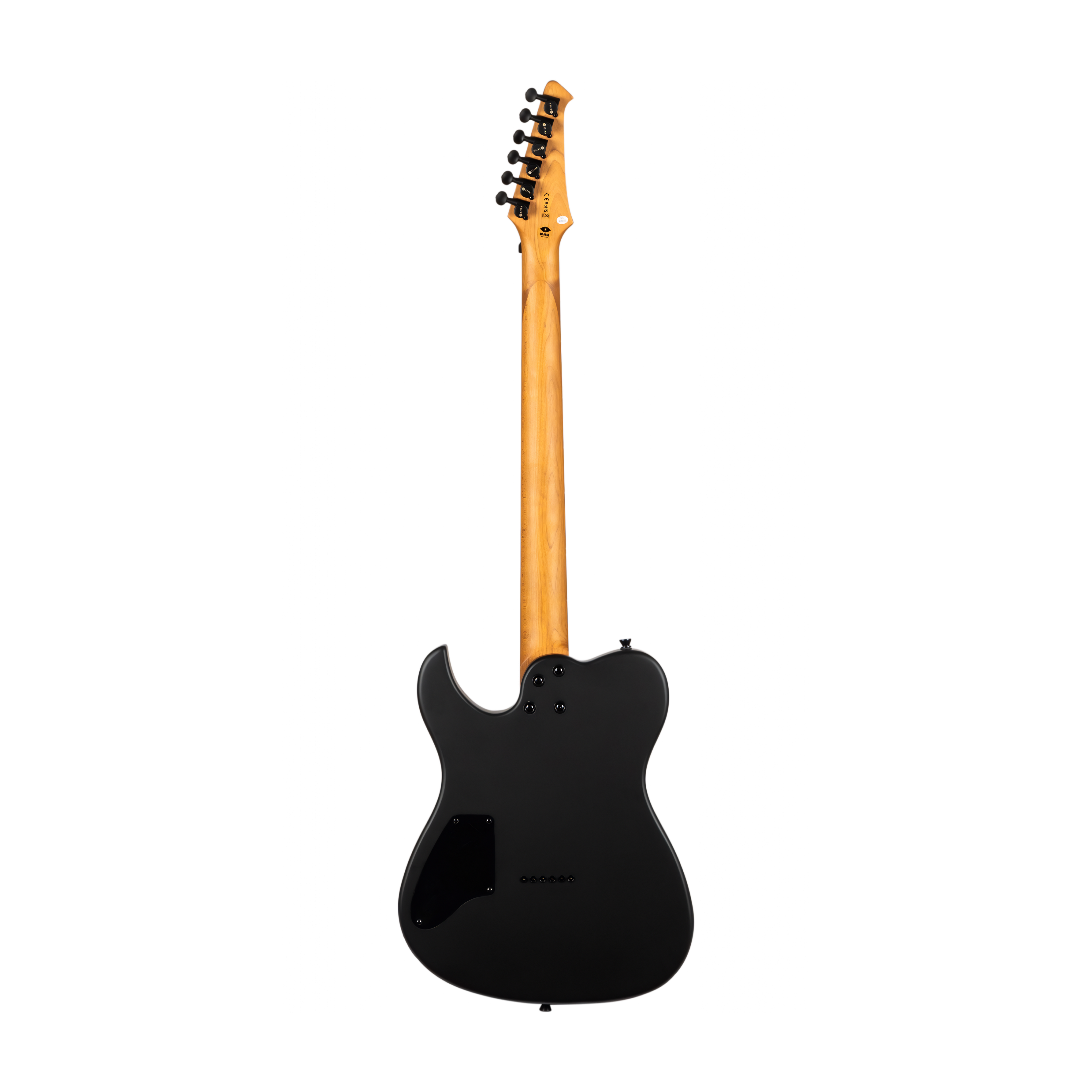 SPIRA T400 MBK Baritone Telecaster Electric Guitar Black
