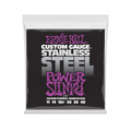 ERNIE BALL Power Slinky Stainless Steel Wound Electric Guitar Strings, 11-48
