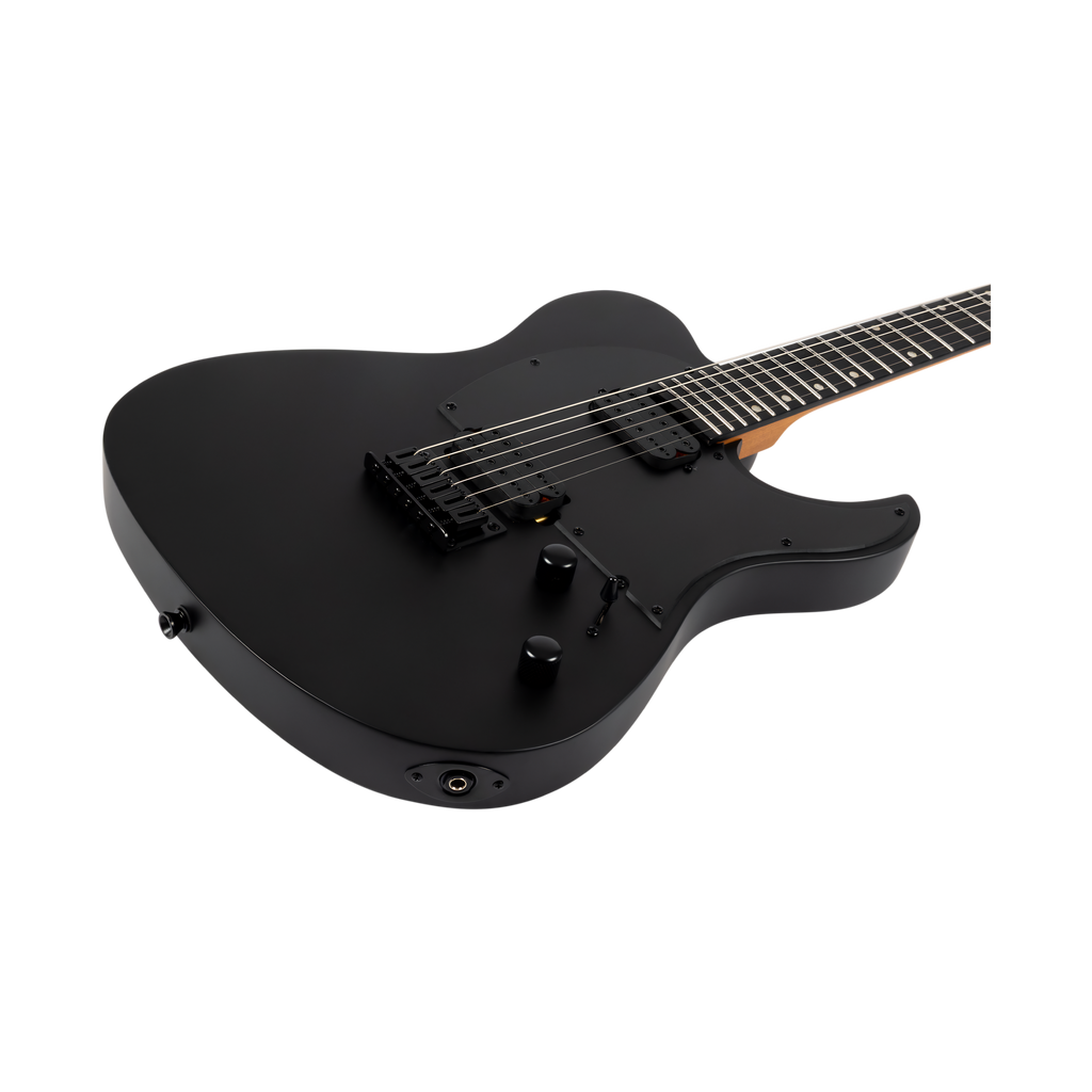 SPIRA T400 MBK Baritone Telecaster Electric Guitar Black