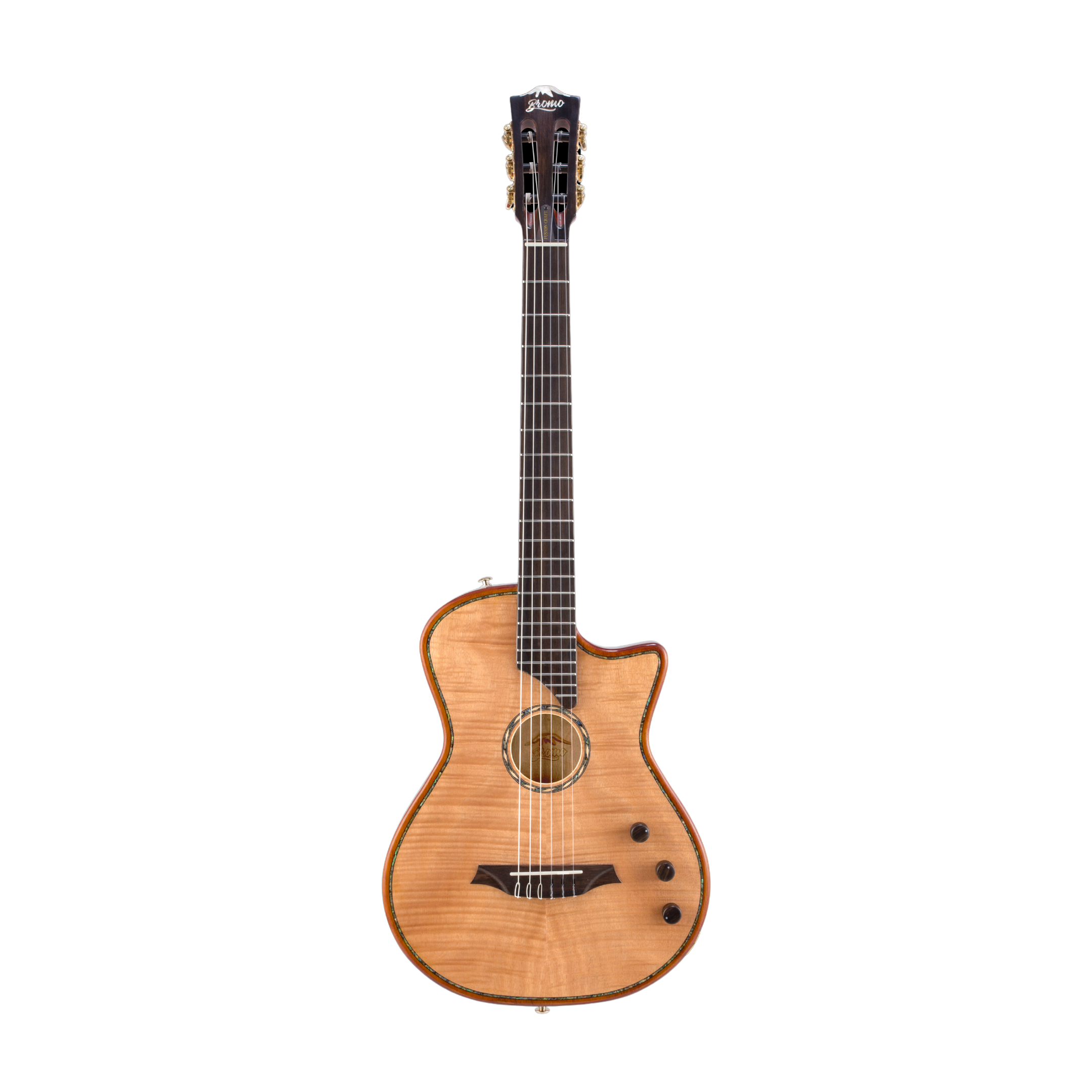 BROMO BEN2C Fusion Craft Hollow Body Nylon Strings Hybrid Pickup System Robust