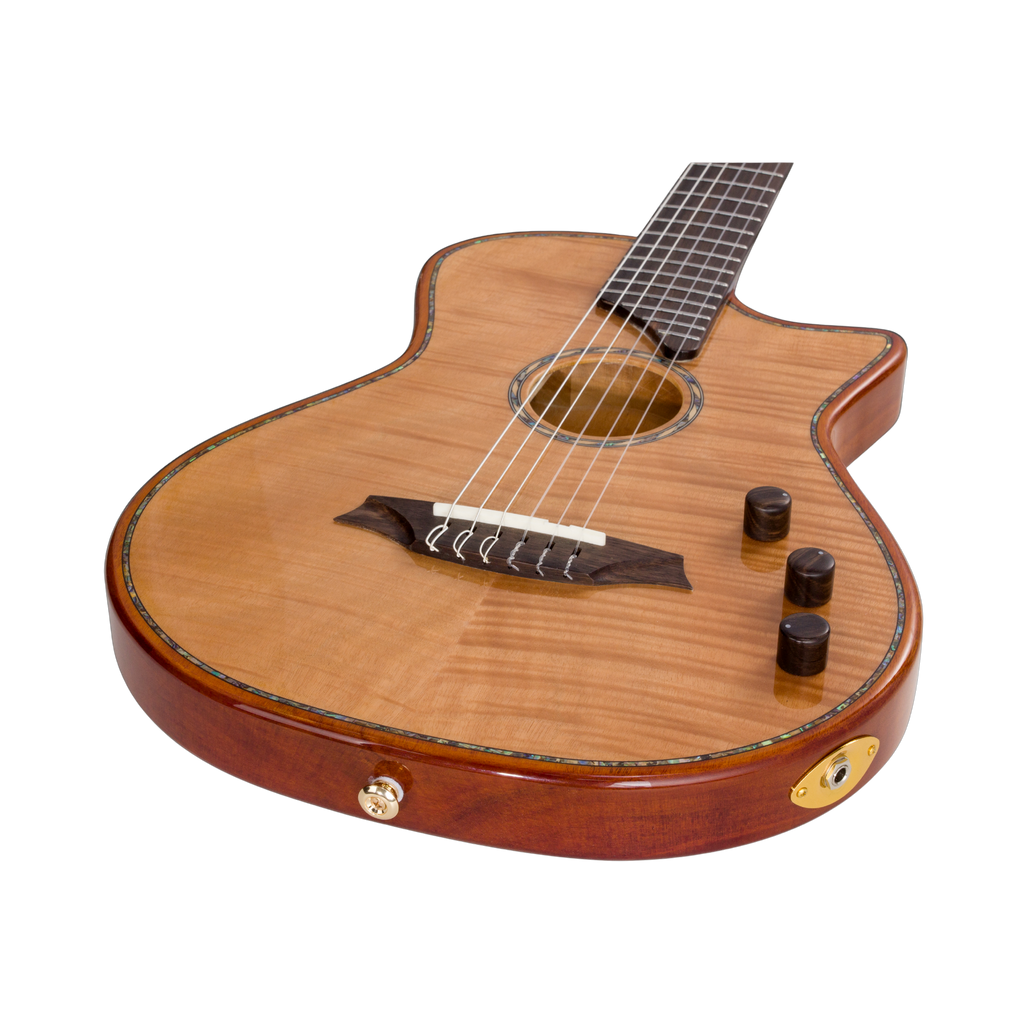 BROMO BEN2C Fusion Craft Hollow Body Nylon Strings Hybrid Pickup System Robust