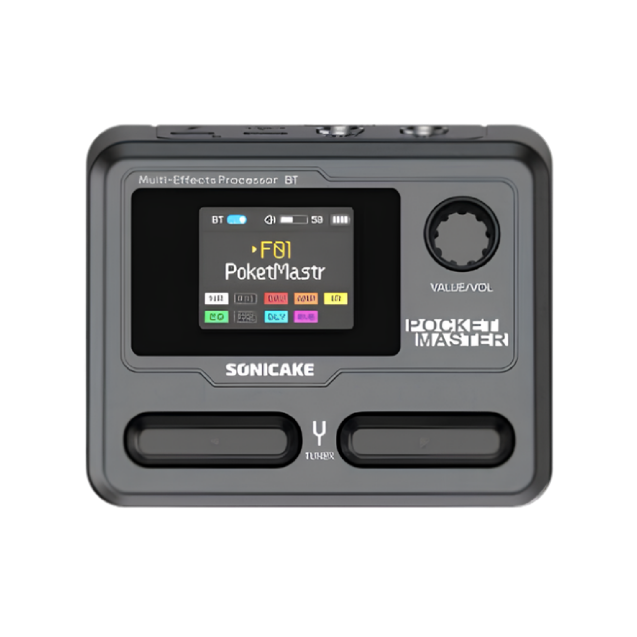 SONICAKE Pocket Master QME 10 Multi Efx Digital Prosesor Gitar Portabel