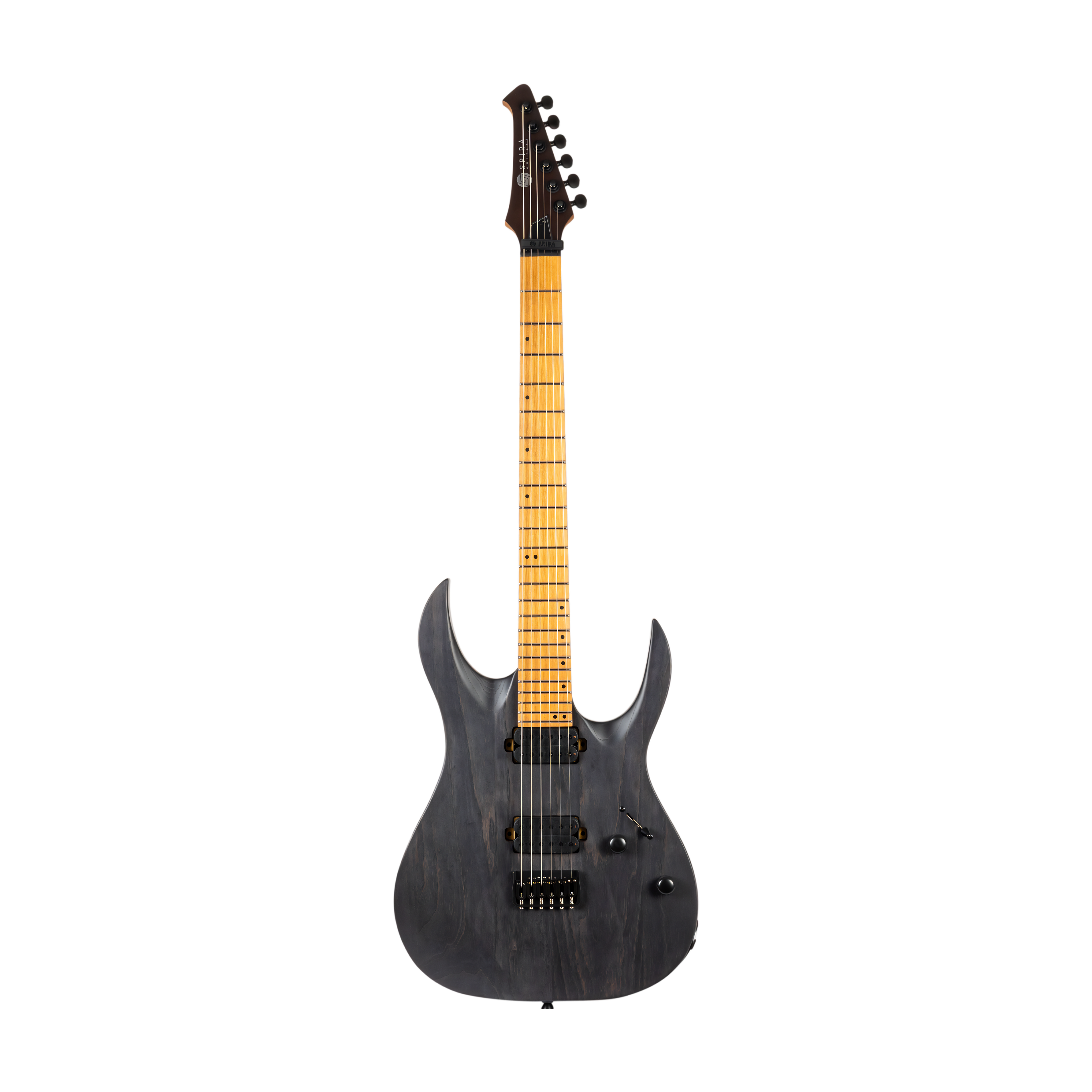 SPIRA S600 AGY Stratocaster Electric Guitar Dark Grey