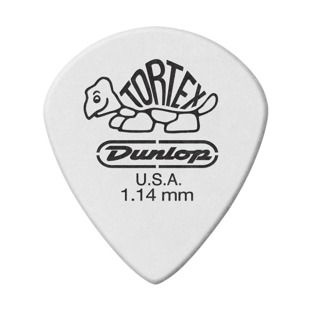 JIM DUNLOP Tortex White Jazz Pick Guitar (ISI=12) 478P1.14