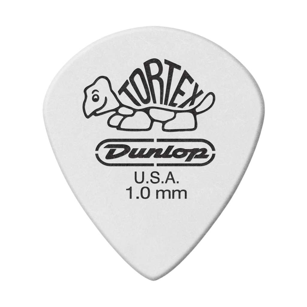 JIM DUNLOP Tortex White Jazz Pick Guitar (ISI=12) 478P1.0