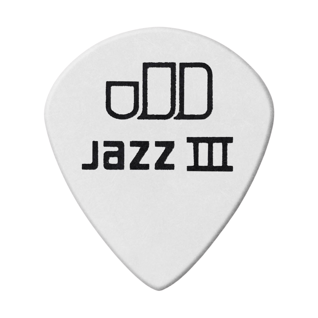 JIM DUNLOP Tortex White Jazz Pick Guitar (ISI=12) 478P1.0