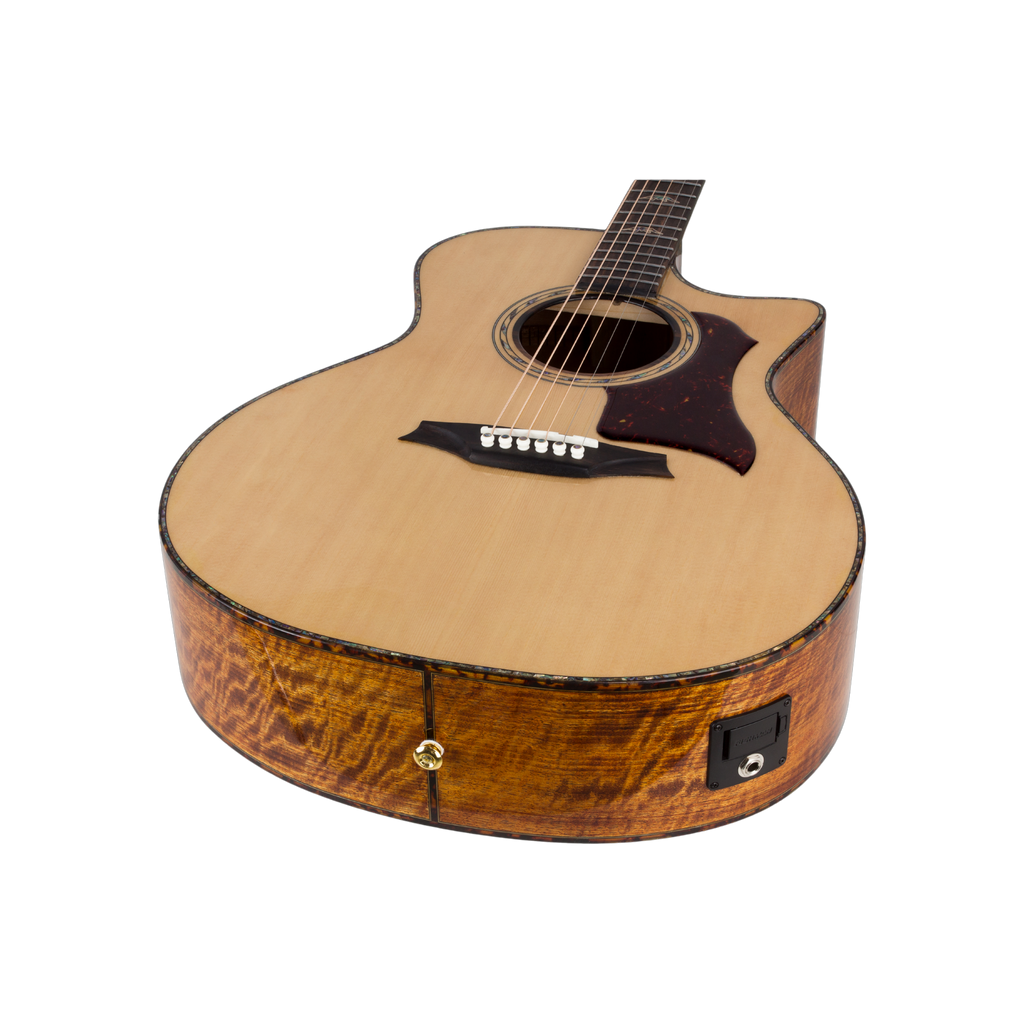 BROMO BAN2CE Grand Auditorium Cutaway Fishman Sonitone Pickup Natural