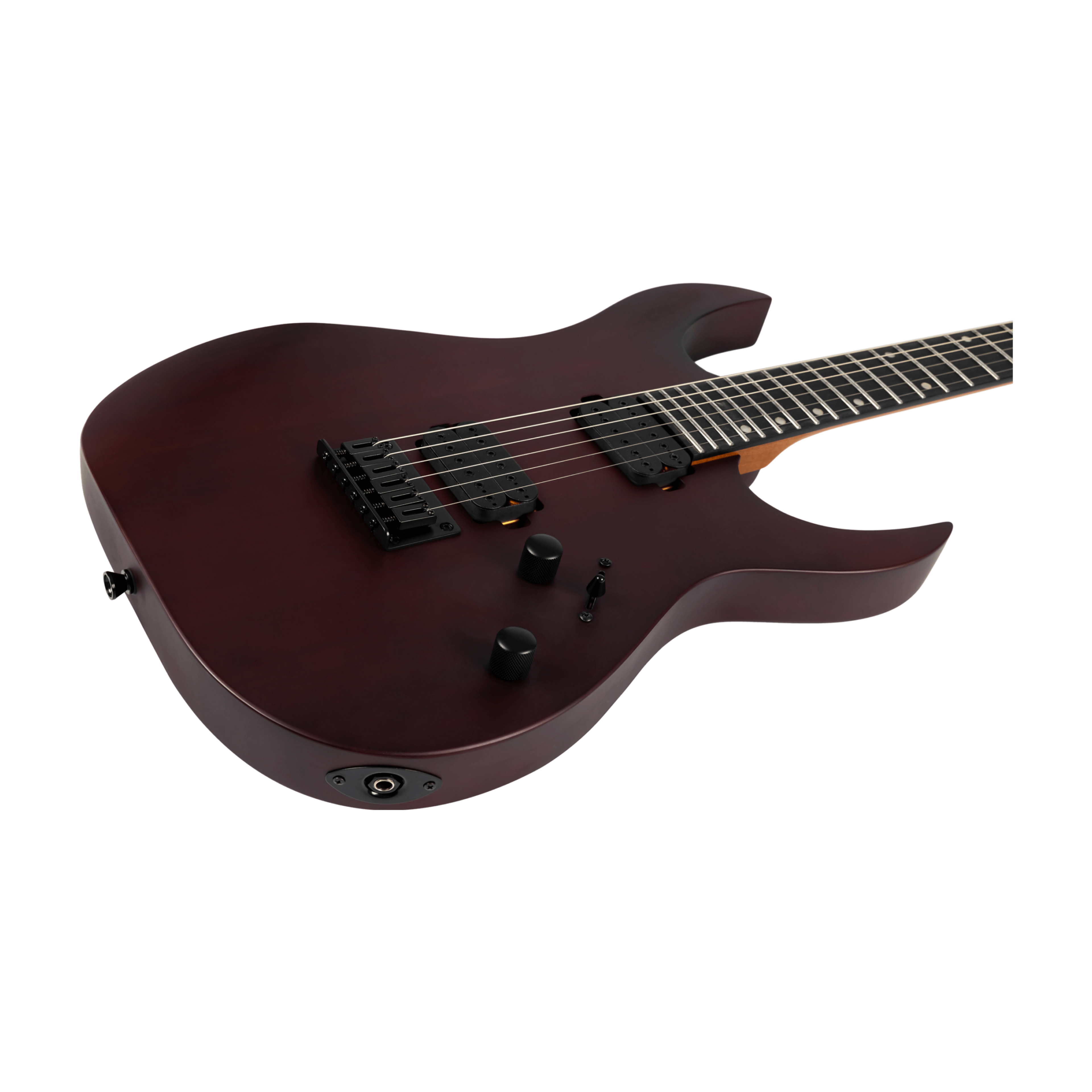 SPIRA S400 MWR Stratocaster Electric Guitar Wine Red