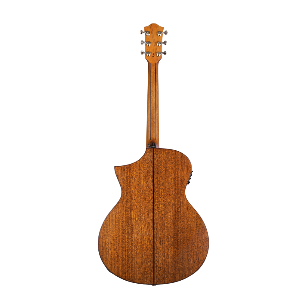 BROMO BAN4CE bk Solid Top Acoustic-Electric Guitar Hillside Auditorium Cutaway Black