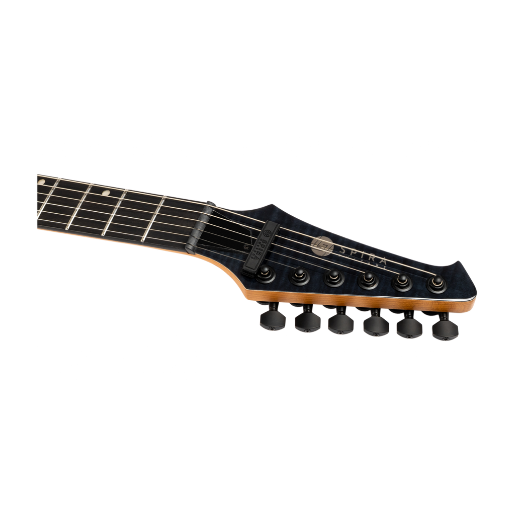 SPIRA X500 TBK E Electric Guitar Trans Black