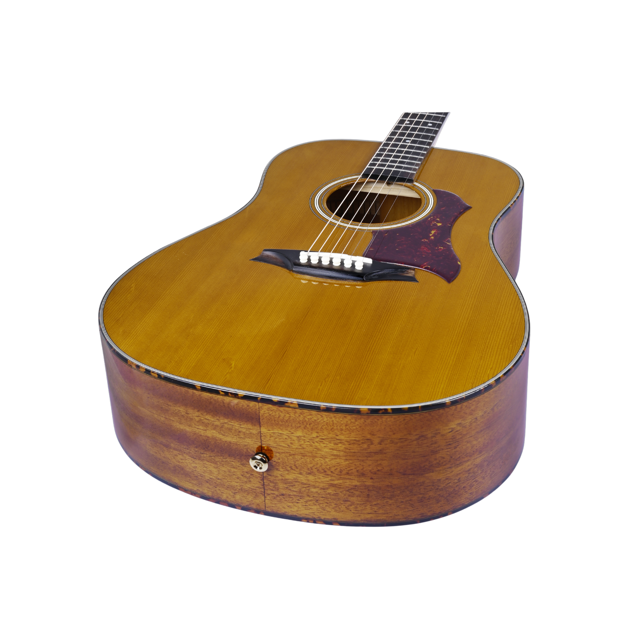 BROMO BAN1VE Dreadnought Acoustic-Electric Guitar Fishman Sonitone Pickups System Vintage Tone Natural