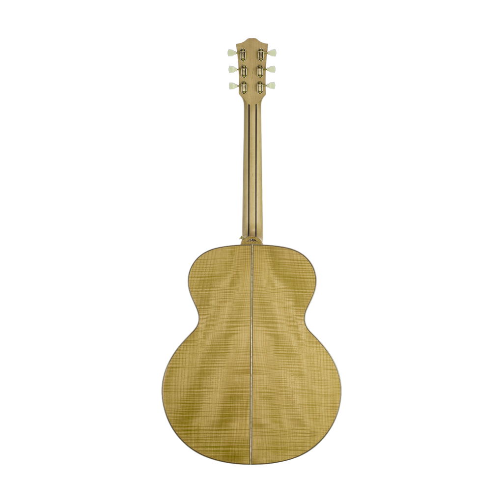 BROMO BAN7E Jumbo Acoustic-Electric Guitar Fishman Sonitone Pickup Systems Natural