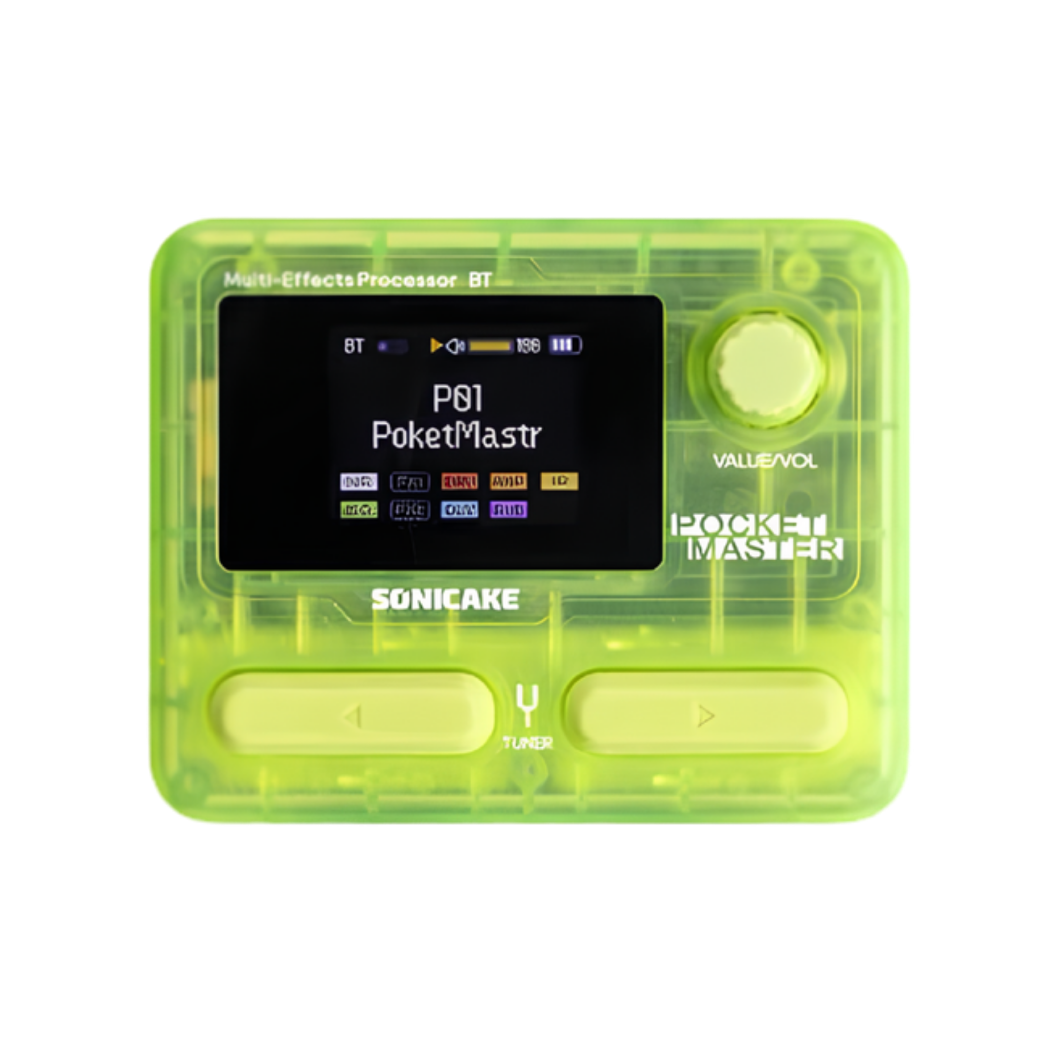 SONICAKE Pocket Master QME 10 Multi Efx Portable Guitar Processor Digital