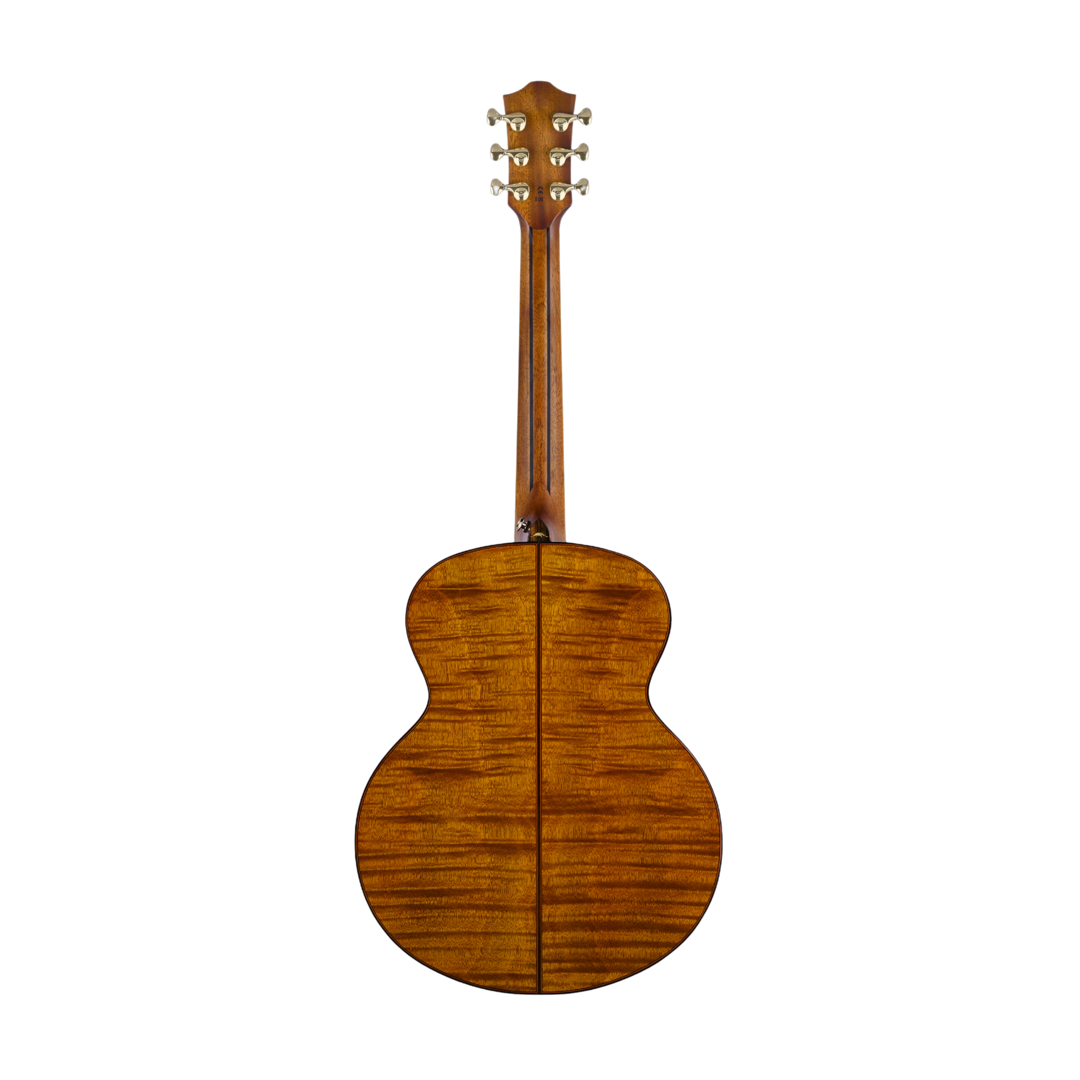 BROMO BAN8E vs Mini Jumbo Flame Okoume Acoustic-Electric Guitar Fishman Sonitone Natural
