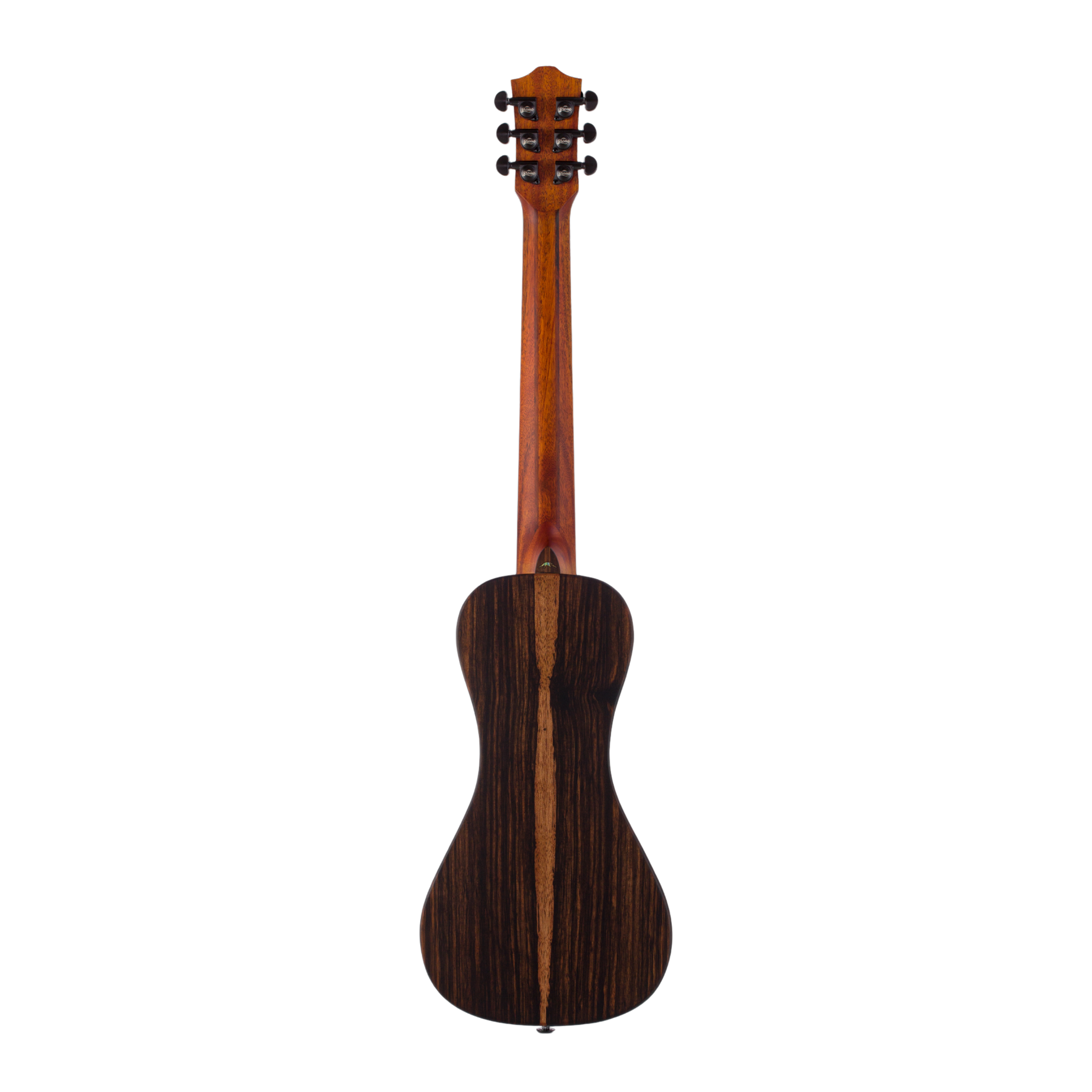 BROMO BAR3E Traveller Guitar All Solid With Preamp Shoulder Strap Natural
