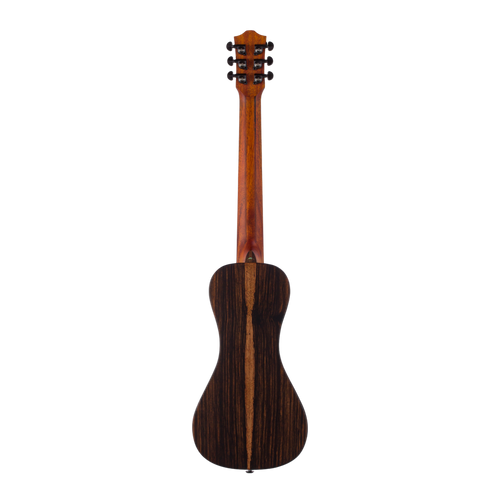 BROMO BAR3E Traveller Guitar All Solid With Preamp Shoulder Strap Natural