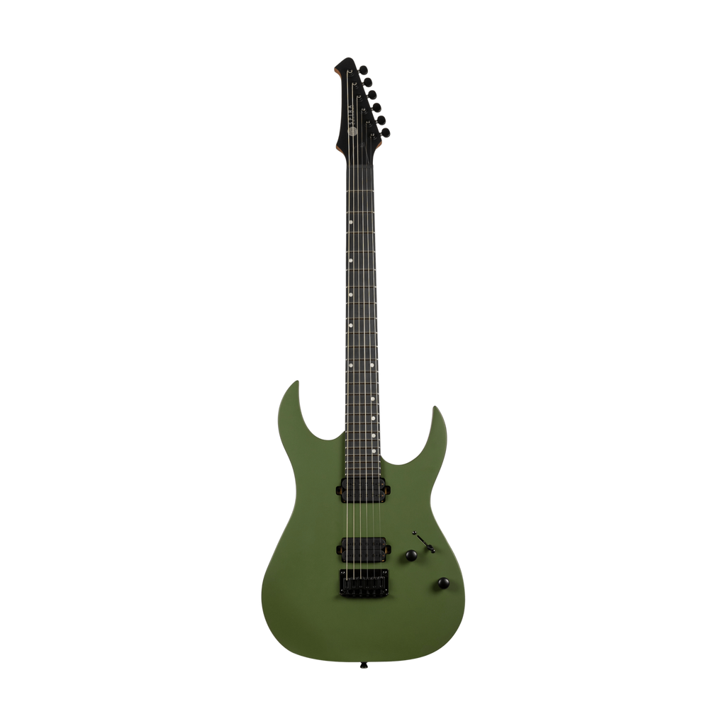 SPIRA S400 MGR Stratocaster Electric Guitar Dark Green