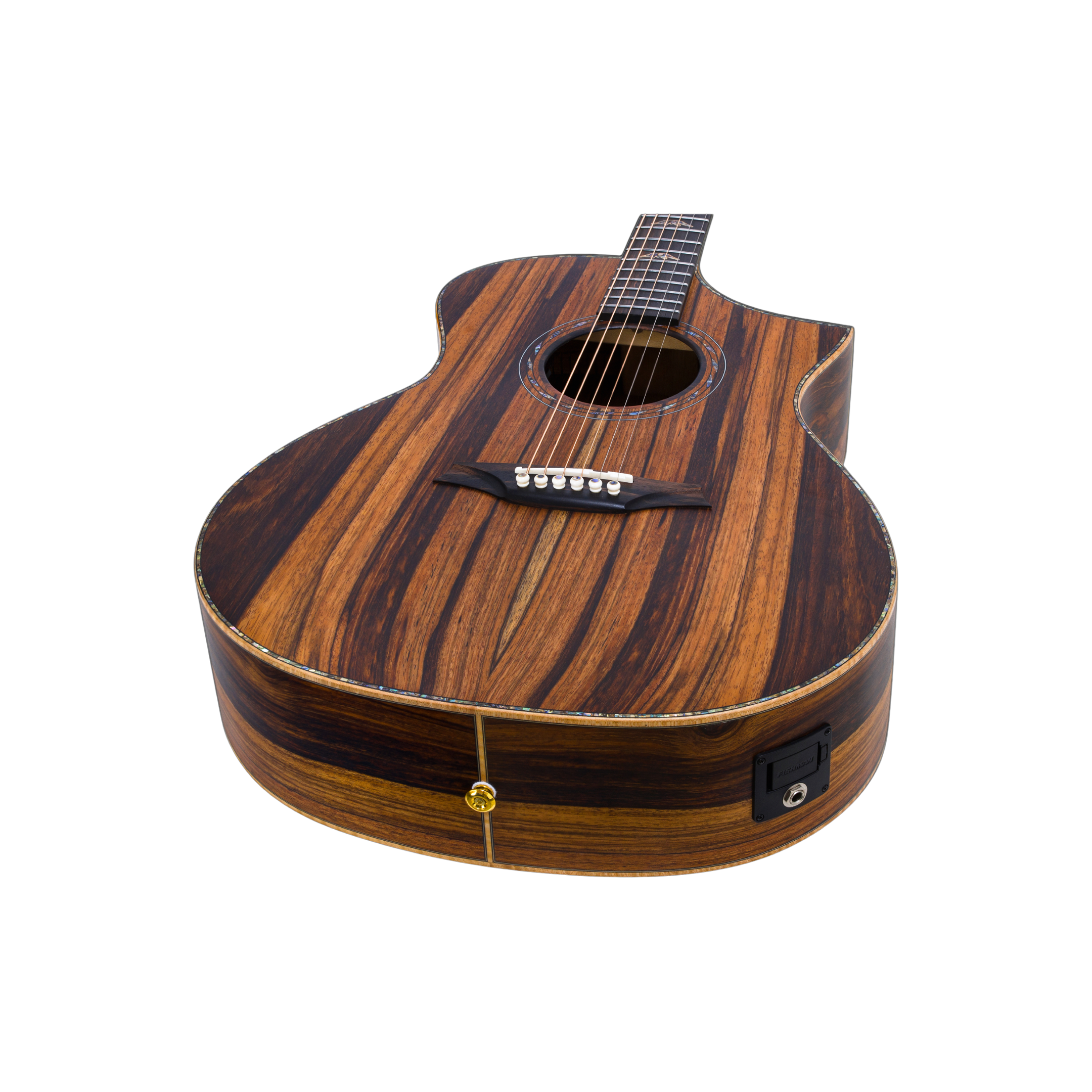 BROMO BAR4GCE All Solid Acoustic-Electric Guitar Hillside Auditorium Cutaway Natural