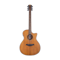 BROMO BAT2MCE Auditorium Guitar EQ Cutaway Solid Mahogany Top Natural
