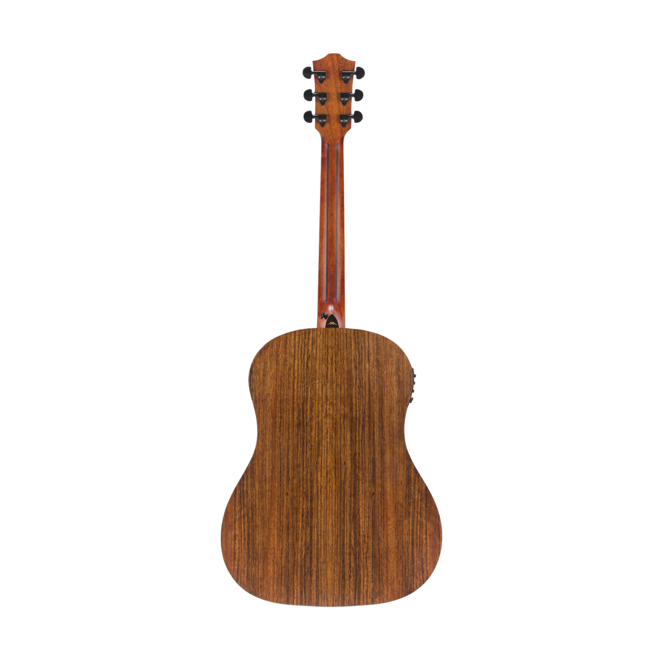 BROMO BAT9MEBK Dreadnought Acoustic Electric Guitar Mahogany Top Black