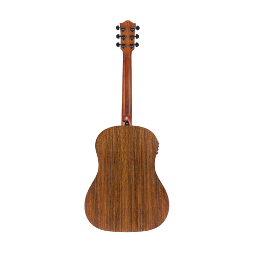 BROMO BAT9MEBK Dreadnought Acoustic Electric Guitar Mahogany Top Black