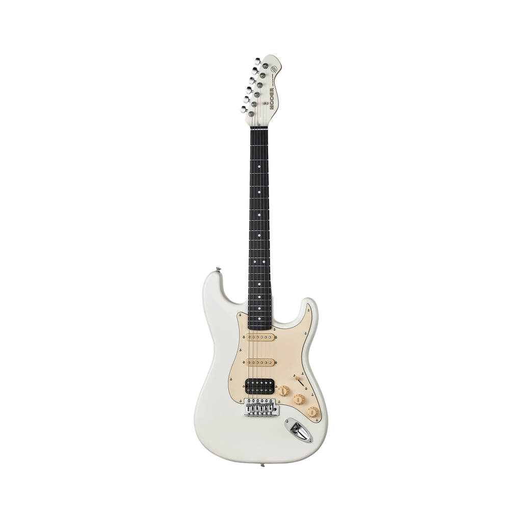MOOER MSC10 Pro Electric Guitar Vintage White