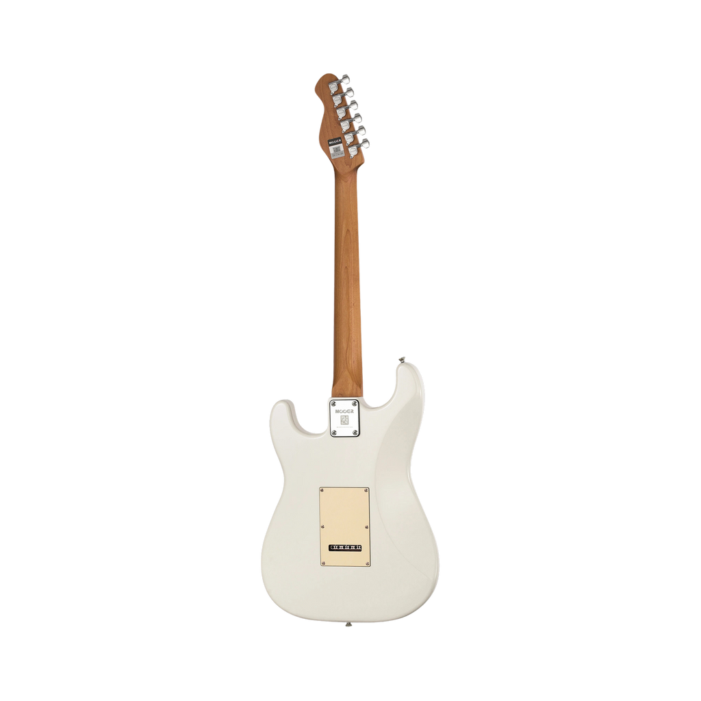 MOOER MSC10 Pro Electric Guitar Vintage White