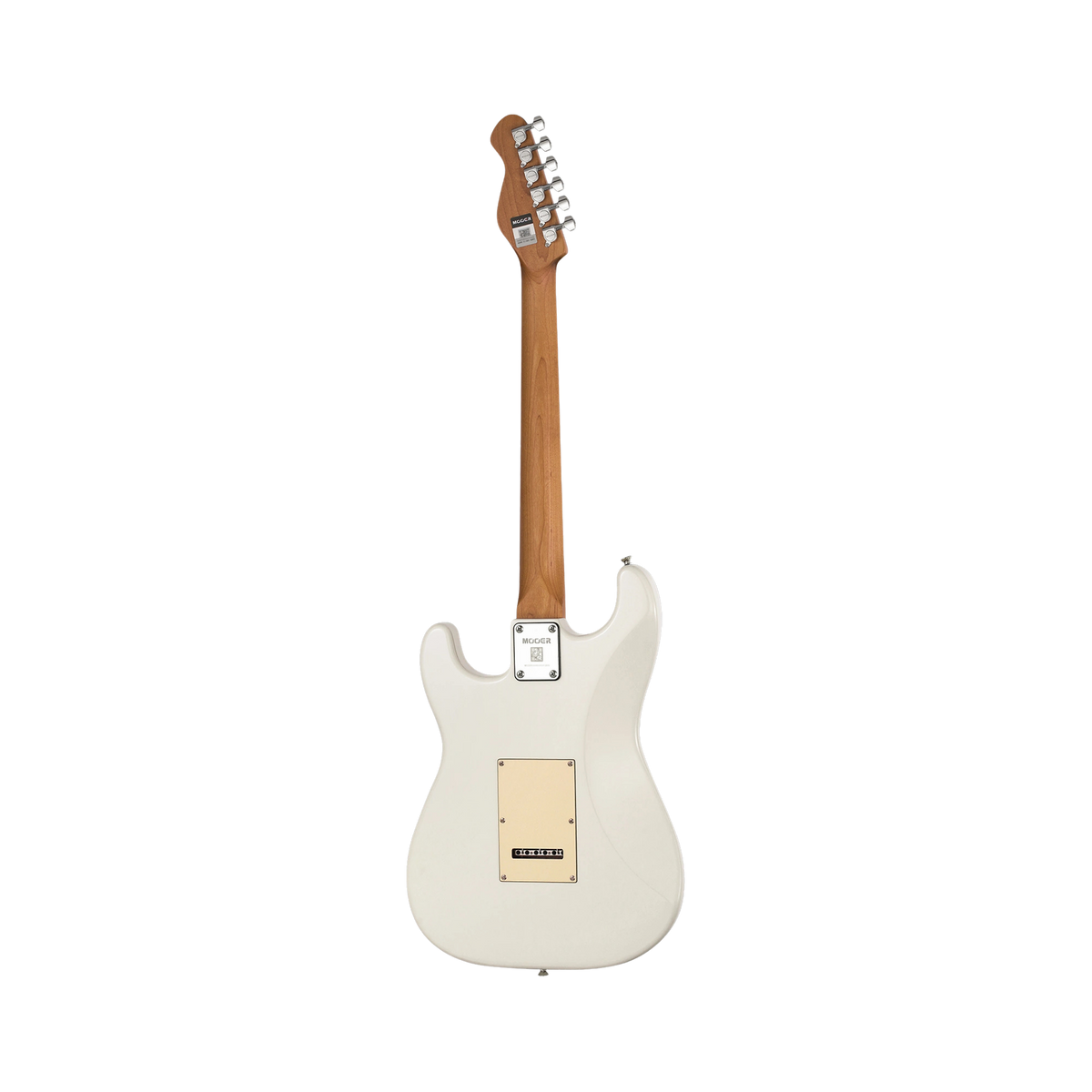 MOOER MSC10 Pro Electric Guitar Vintage White