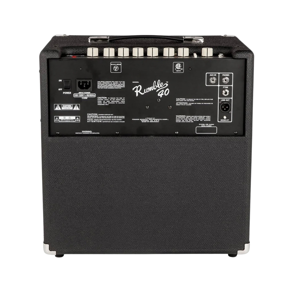 FENDER Rumble 40 V3 Bass Combo Amplifier, 230V EU