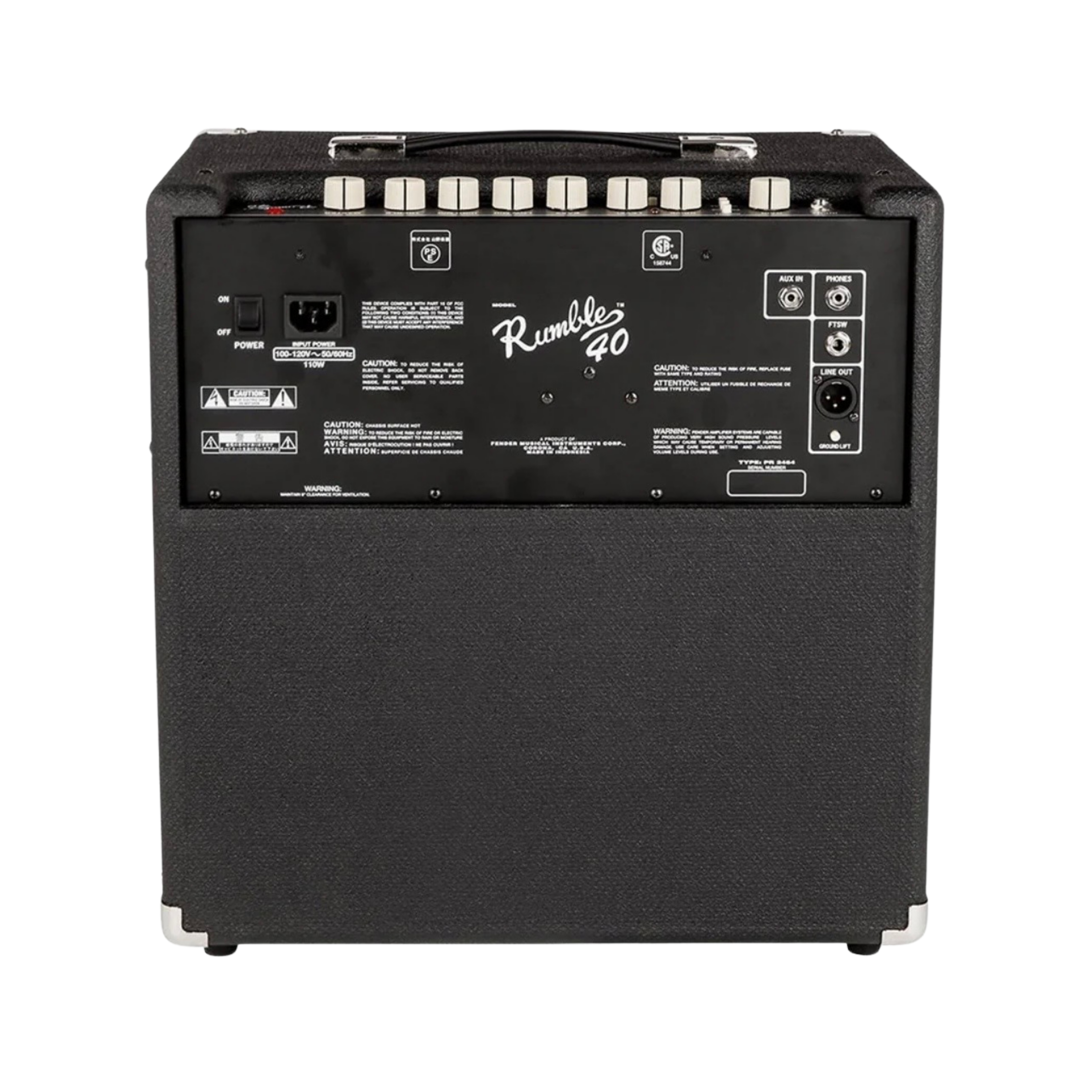 FENDER Rumble 40 V3 Bass Combo Amplifier, 230V EU